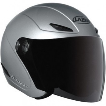Casque Jet Lazer Tempo GL argent mat