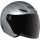 Casque moto Jet Tempo GL argent mat