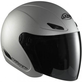 Casque Jet Lazer Tempo GL gris acier