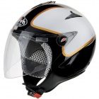 Casque Jet Airoh JT Road Noir Blanc