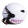 Casque Jet Astone KSR Design Blanc Rose