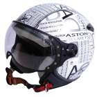 Casque Jet Astone KSR Dolce Cubanna Blanc Casque Jet Astone KSR Dolce Cubanna Blanc