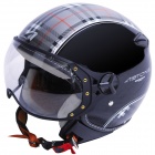 Casque Jet Astone KSR Scottish Noir