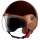 Casque Jet Laura Smith Trendy Vision Tabac