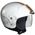 Casque Jet Lazer Be-Bop Tweed Orange