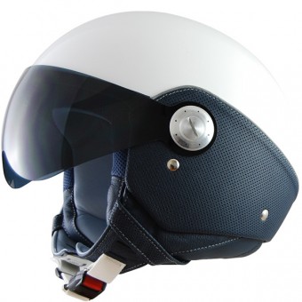 Casque Jet Lazer Rider Fashion Bleu