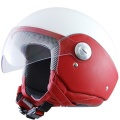 Casque Jet Lazer Rider Fashion Rouge
