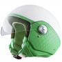Casque Jet Lazer Rider Fashion Vert