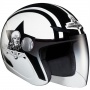 Casque Jet Lazer Tempo Stripes and stars