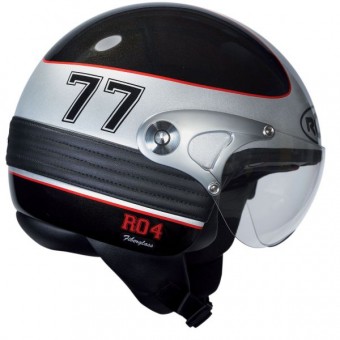 Casque Jet Roof Manx Noir