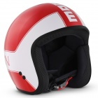 Casque Jet Momo Design Mirage Rouge