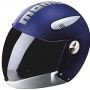 Casque Jet Momo Design Devil Bleu