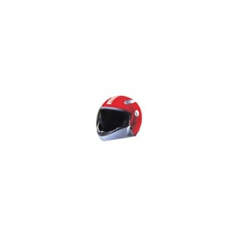 Casque Jet Momo Design Devil Rouge