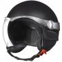 Casque Jet Momo Design Essenziale Noir Mat 00S