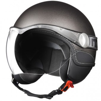 Casque moto Jet Essenziale Titane M�tal