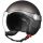 Casque moto Jet Essenziale Titane M�tal