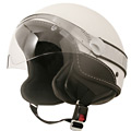 Casque Jet Momo Design Essenziale Panna
