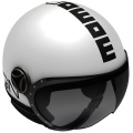 Casque moto Momo Design Fighter II Blanc Quartz Noir 9