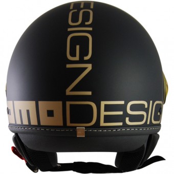 Casque jet Momo Design - Dos
