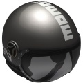 Casque Jet Momo Design Fighter II Titanium Argent 10