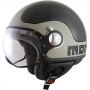 Casque Fashion Momo Design Komposit carbone Gris