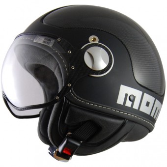 Casque moto Jet Komposit Carbone Noir mat