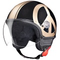 Casque Moschino Peace and Love Noir Or