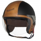 Casque Jet Cromwell Mosquito Noir Mat Beige
