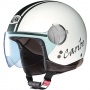 Casque Jet Nolan N20 Traffic Caribe Plus Blanc mat (107)