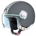 Casque Jet Nolan N20 Traffic Caribe Plus Gris 155
