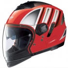 Casque Jet Nolan N43E Air Voyage N-Com Rouge 18
