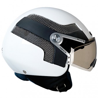 Casque moto Jet X60 Air blanc perle