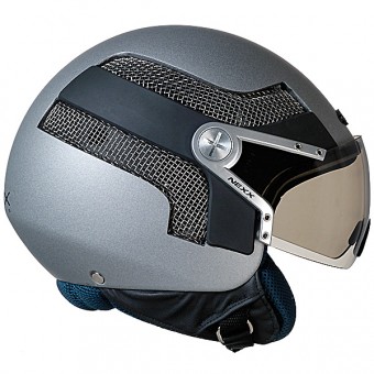 Casque moto Jet X60 Air gris Mat