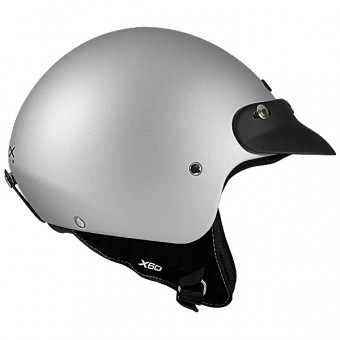Casque Jet Nexx X60 Basic Silver Mat