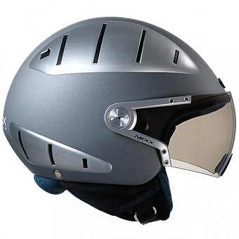 Casque moto Jet X60 Devil Titane Mat