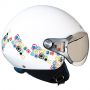 Casque Jet Nexx X60 Geo Blanc Perle