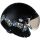 Casque moto Jet X60 Geo Noir Mat