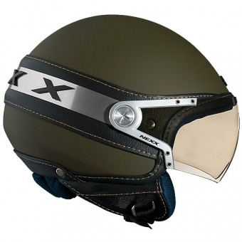 Casque Jet Nexx X60 Ice Kaki Army