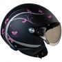 Casque Jet Nexx X60 Queen Noir Mat