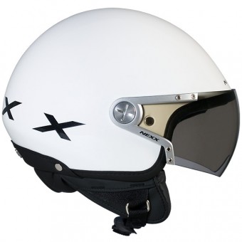 Casque Jet Nexx X60 Rap Blanc Perle