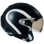 Casque Jet Nexx X60 Runner Noir Blanc