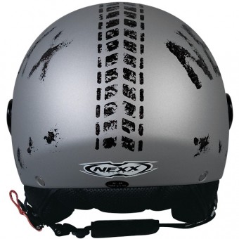 Casque jet Nexx - Dos