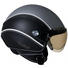 Casque Jet Nexx X60 Vision Vintage noir gris Casque Jet Nexx X60 Vision Vintage noir gris