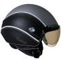 Casque Jet Nexx X60 Vision Vintage noir gris
