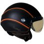 Casque Fashion Nexx X60 Vision Vintage noir orange