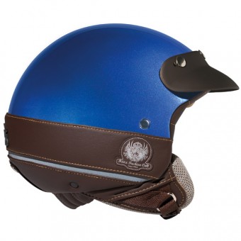 Casque Jet Nexx X60 Tribute Bleu Marron