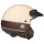Casque Jet Nexx X60 Tribute Cr�me Marron
