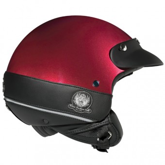 Casque Jet Nexx X60 Tribute Bordeau Noir