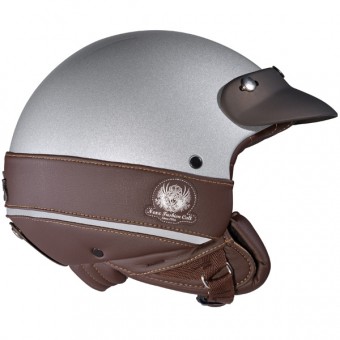 Casque Jet Nexx X60 Tribute Silver Marron