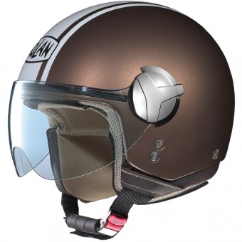 Casque Jet Nolan N20 Traffic Caribe Plus Moka (129)